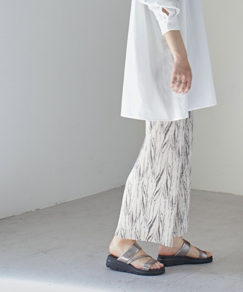 Fashion Letter(ファッションレター)の「ストラップデザインサンダル 痛くないサンダル(サンダル・レディース・ブラック/シルバー・LL/M/L/S)」の18枚目の写真