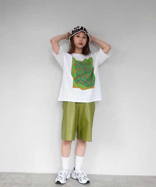SANSeLF（サンセルフ）の「【SANSeLF】square graphic tee sanw21a007（Tシャツ/カットソー・レディース・ホワイト・FREE）」の7枚目の写真