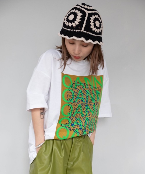 SANSeLF（サンセルフ）の「【SANSeLF】square graphic tee sanw21a007（Tシャツ/カットソー・レディース・ホワイト・FREE）」の18枚目の写真