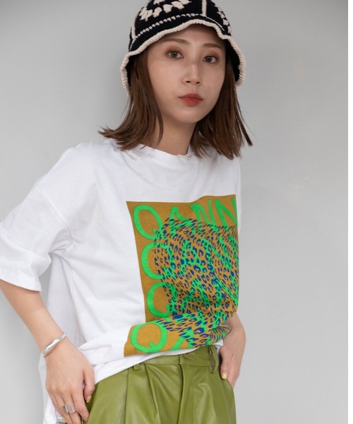 SANSeLF（サンセルフ）の「【SANSeLF】square graphic tee sanw21a007（Tシャツ/カットソー・レディース・ホワイト・FREE）」の3枚目の写真