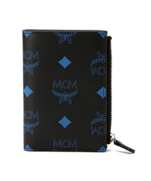 MCM オレンジ ロゴプリント 長財布 MCM ロゴデザイン 長財布 オレンジ