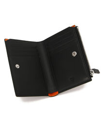 MCM エムシーエム コンパクト ウォレット レザー ボタン開閉 リボンデザイン エムシーエム Mode Creation Munich(MCM) 財布 二つ折り財布