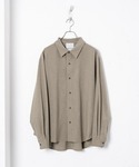 Alcindor Materials的「imitation relax shirts-wool-/イミテーションリラックスシャツ-ウール-（襯衫）」