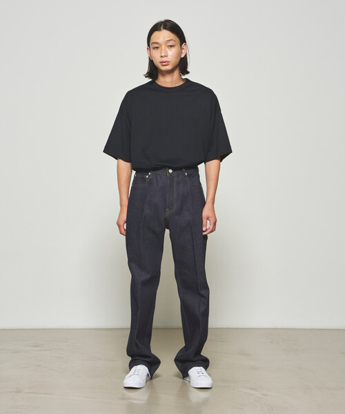 N.O.R.C by the line（ノークバイザライン）の「リジットハイライズストレートデニム（デニムパンツ・レディース・ノンウォッシュ・24/30/32/26/28）」の16枚目の写真