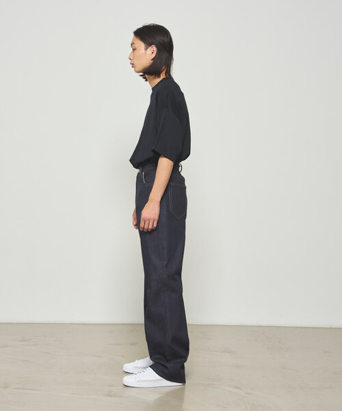 N.O.R.C by the line（ノークバイザライン）の「リジットハイライズストレートデニム（デニムパンツ・レディース・ノンウォッシュ・24/30/32/26/28）」の17枚目の写真