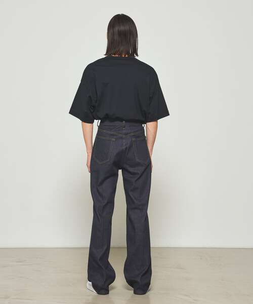 N.O.R.C by the line（ノークバイザライン）の「リジットハイライズストレートデニム（デニムパンツ・レディース・ノンウォッシュ・24/30/32/26/28）」の18枚目の写真