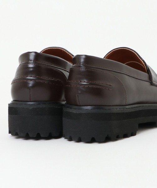 ikka(イッカ)の「厚底コインローファー(ローファー・レディース・ベージュ/ブラウン・M/L)」の12枚目の写真