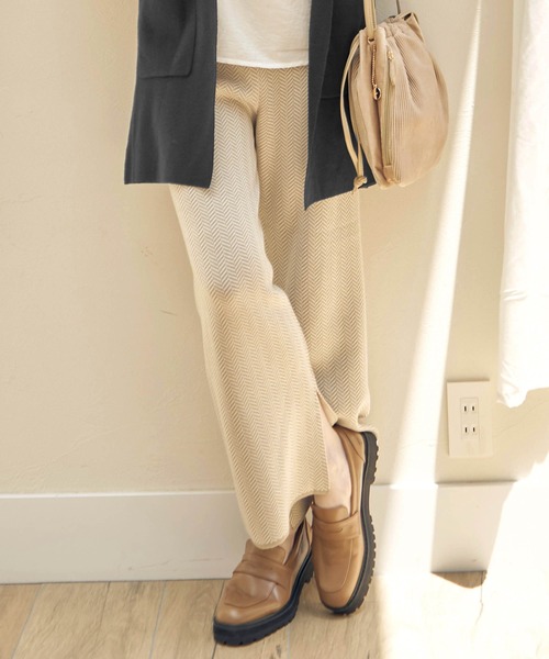 ikka(イッカ)の「厚底コインローファー(ローファー・レディース・ベージュ/ブラウン・M/L)」の9枚目の写真