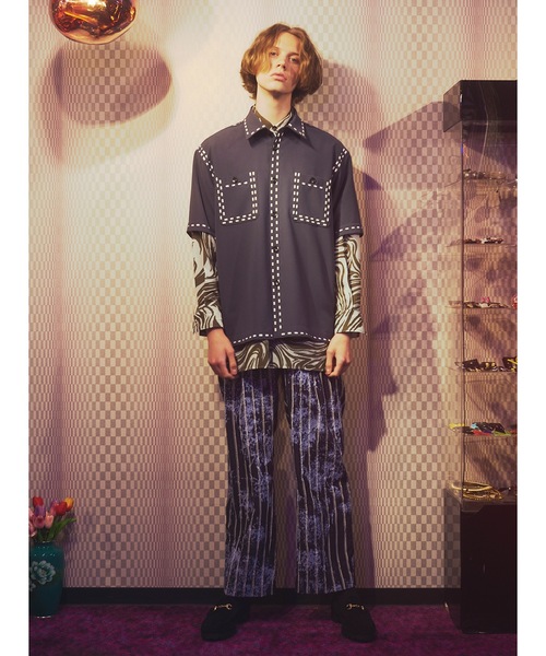 amok（アモク）の「LASER STITCH SHIRTS（シャツ/ブラウス