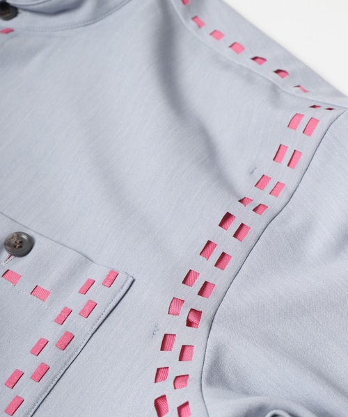 amok（アモク）の「LASER STITCH SHIRTS（シャツ/ブラウス