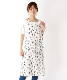 LAURA ASHLEY | ヴィンテージソルジャー柄　エプロン(エプロン)