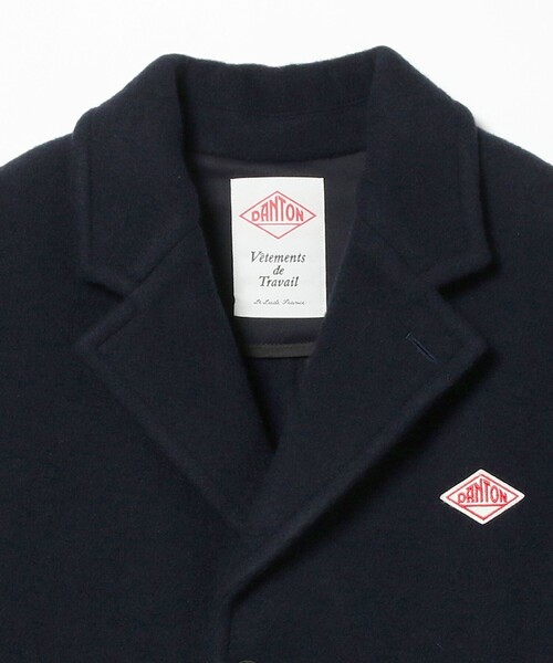 B:MING by BEAMS（ビーミングバイビームス）の「DANTON / チェスターコート（ダッフルコート・メンズ・ネイビー/ベージュ系その他・40/42）」の10枚目の写真