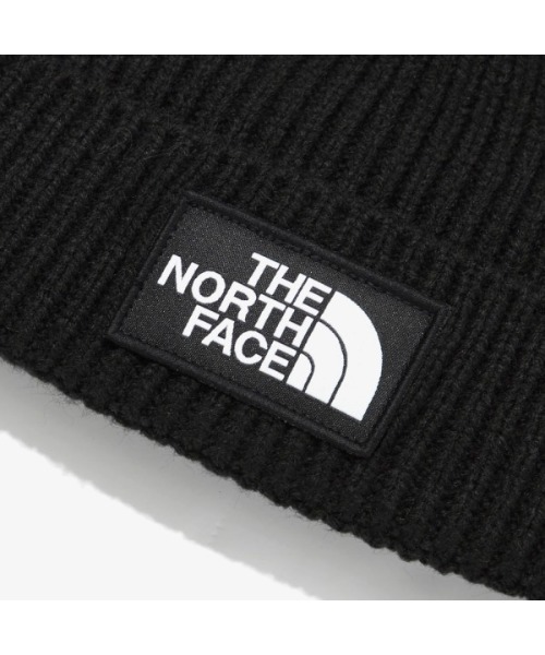 THE NORTH FACE(ザノースフェイス)の「THE NORTH FACE(ザ・ノースフェイス) / TNF LOGO BOX CUFFED BEANIE(ニットキャップ/ビーニー・メンズ・ダークグリーン/ベージュ/ブラック・FREE)」の5枚目の写真