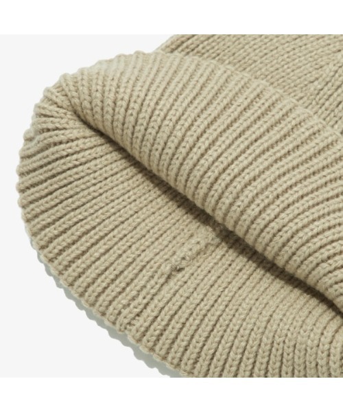 THE NORTH FACE(ザノースフェイス)の「THE NORTH FACE(ザ・ノースフェイス) / TNF LOGO BOX CUFFED BEANIE(ニットキャップ/ビーニー・メンズ・ダークグリーン/ベージュ/ブラック・FREE)」の8枚目の写真