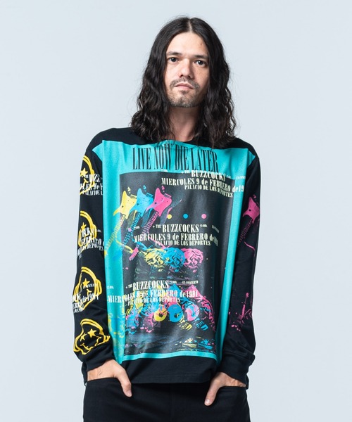Guitar Clash Long Sleeve Cs ギタークラッシュロングスリーブカットソー Tシャツ カットソー Glamb グラム のファッション通販 Zozotown Guitar Clash Long Sleeve Cs ギタークラッシュロングスリーブカットソー Tシャツ カットソー Glamb グラム のファッション通販 Zozotown