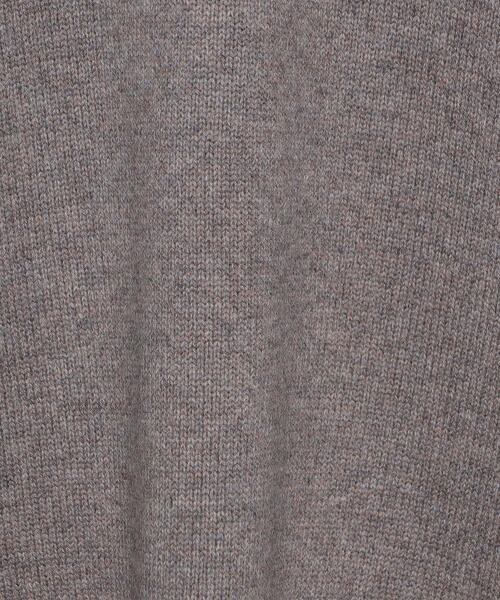 H　BEAUTY&YOUTH UNITED ARROWS（エイチビューティーアンドユースユナイテッドアローズ）の「＜H＞5GAUGE WOOL CASHMERE BALLOON KNIT SHIRT/ニット（ニット/セーター・メンズ・ベージュ/ロイヤルブルー/ダークグレー・S/M/L）」の22枚目の写真