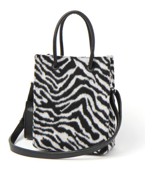 Me%（ミィパーセント）の「ミニバッグ付きスクエアショルダーバッグ（ショルダーバッグ・レディース・グリーン/ゼブラ/アイボリー/ブラック・FREE）」の15枚目の写真