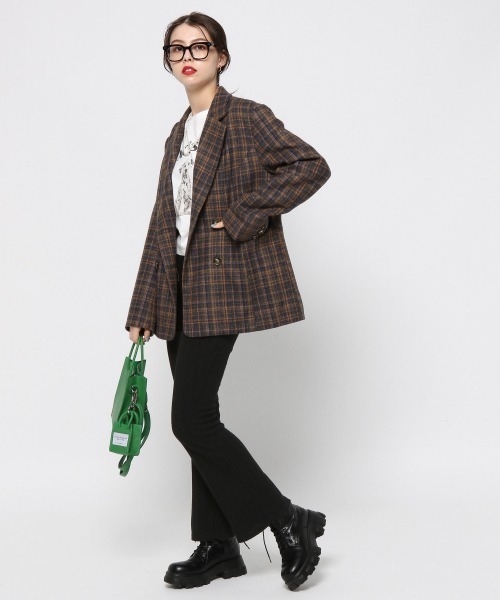 Me%（ミィパーセント）の「ミニバッグ付きスクエアショルダーバッグ（ショルダーバッグ・レディース・グリーン/ゼブラ/アイボリー/ブラック・FREE）」の8枚目の写真