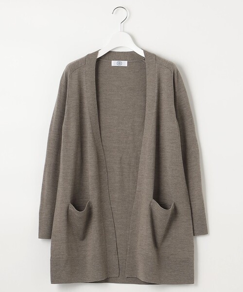 J.PRESS(ジェイプレス)の「【洗える】KNIT BASIC カーディガン(カーディガン/ボレロ・レディース・ライトグレー系/ブラウン系/ネイビー系/ダルブルー系/ワイン系・F)」の15枚目の写真