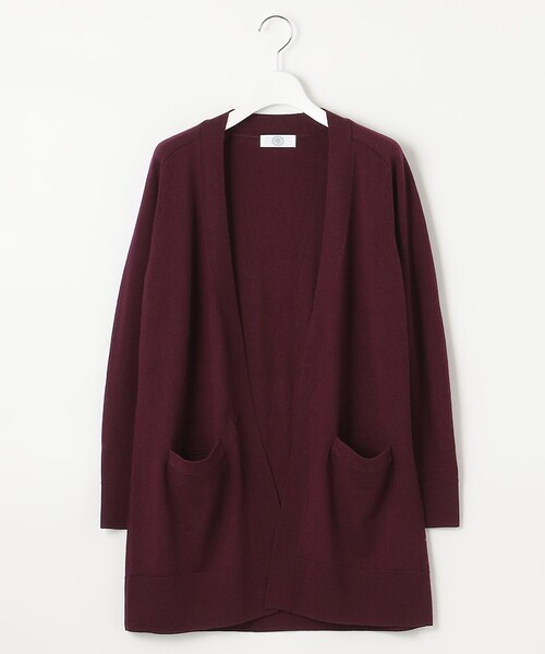 J.PRESS(ジェイプレス)の「【洗える】KNIT BASIC カーディガン(カーディガン/ボレロ・レディース・ライトグレー系/ブラウン系/ネイビー系/ダルブルー系/ワイン系・F)」の17枚目の写真