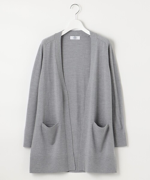 J.PRESS(ジェイプレス)の「【洗える】KNIT BASIC カーディガン(カーディガン/ボレロ・レディース・ライトグレー系/ブラウン系/ネイビー系/ダルブルー系/ワイン系・F)」の18枚目の写真
