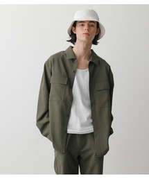AZUL by moussy | STRETCH W POCKET SHIRT/ストレッチダブルポケットシャツ(シャツ/ブラウス)