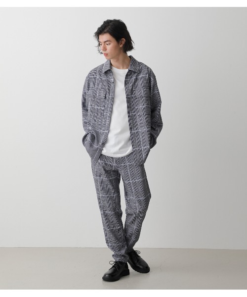 AZUL by moussy（アズールバイマウジー）の「STRETCH W POCKET SHIRT/ストレッチダブルポケットシャツ（シャツ/ブラウス・メンズ・ブラック/グレー系その他/カーキ・LARGE/MEDIUM）」の16枚目の写真