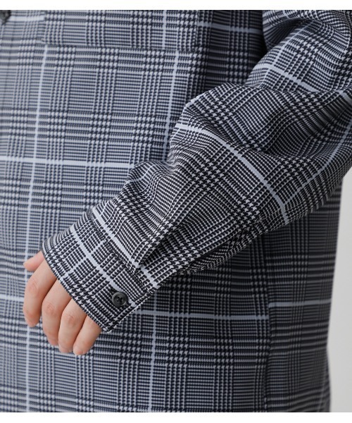 AZUL by moussy（アズールバイマウジー）の「STRETCH W POCKET SHIRT/ストレッチダブルポケットシャツ（シャツ/ブラウス・メンズ・ブラック/グレー系その他/カーキ・LARGE/MEDIUM）」の22枚目の写真