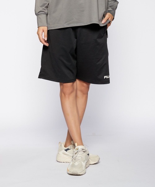 FILA（フィラ）の「【FILA:フィラ】レディース 水陸両用 ハーフパンツ /トラックショーツ（その他パンツ・レディース・ブラック/ネイビー/ブラウン/グレー・MEDIUM/LARGE/X-LARGE）」の5枚目の写真