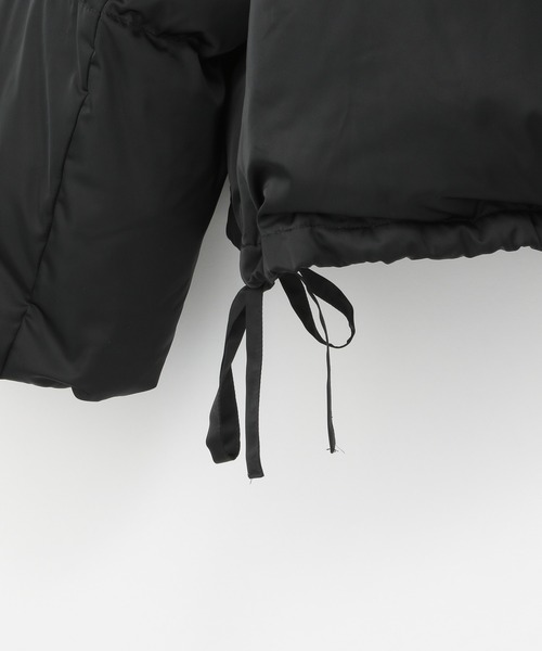 Heather（ヘザー）の「ユルフード中綿ブルゾン　257248（ダウンジャケット/コート・レディース・ブラック/グリーン/アイボリー・FREE）」の9枚目の写真