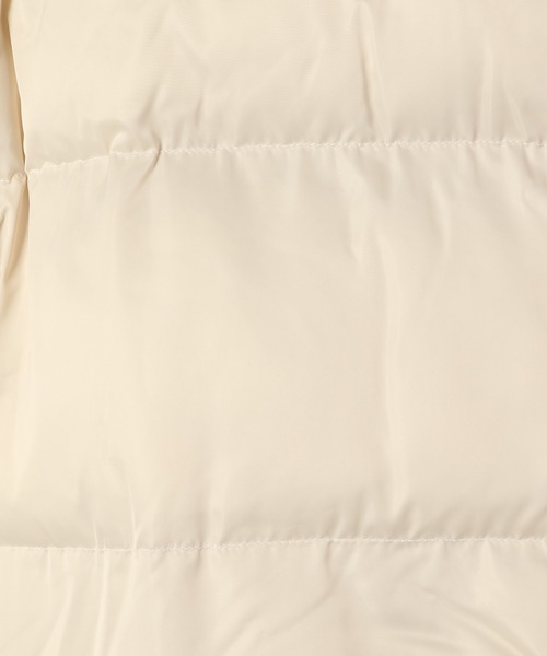 Heather（ヘザー）の「ユルフード中綿ブルゾン　257248（ダウンジャケット/コート・レディース・ブラック/グリーン/アイボリー・FREE）」の17枚目の写真