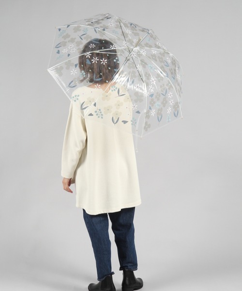 studio CLIP（スタディオクリップ）の「フルールビニール傘（長傘・レディース・グレー/イエロー/ピンク・FREE）」の18枚目の写真