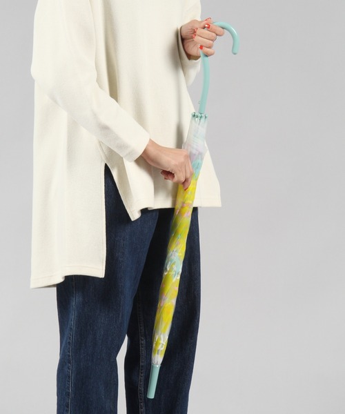 studio CLIP（スタディオクリップ）の「フルールビニール傘（長傘・レディース・グレー/イエロー/ピンク・FREE）」の12枚目の写真