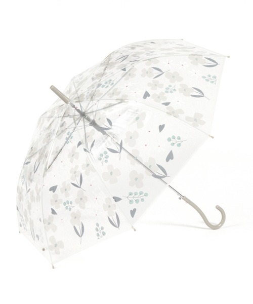 studio CLIP（スタディオクリップ）の「フルールビニール傘（長傘・レディース・グレー/イエロー/ピンク・FREE）」の4枚目の写真