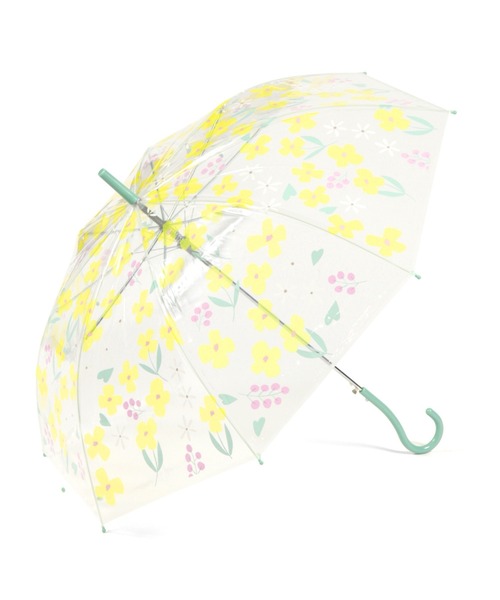 studio CLIP（スタディオクリップ）の「フルールビニール傘（長傘・レディース・グレー/イエロー/ピンク・FREE）」の6枚目の写真