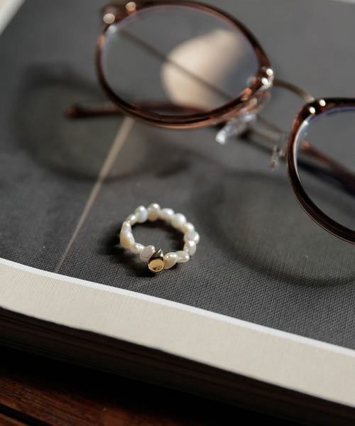 DONOBAN（ドノバン）の「淡水パールリング（リング・レディース・ゴールド・ONESIZE）」の6枚目の写真