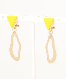 【atelier*mio】クレイ × ゴールド earring