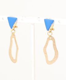 【atelier*mio】クレイ × ゴールド earring