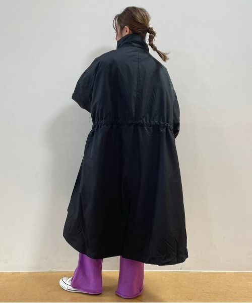 FREAK'S STORE(フリークスストア)の「ライナー付CT(ミリタリージャケット・レディース・ブラック/キャメル・フリ-)」の4枚目の写真