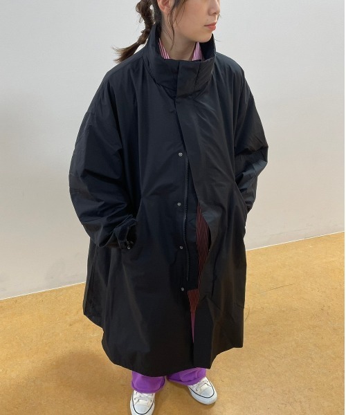 FREAK'S STORE(フリークスストア)の「ライナー付CT(ミリタリージャケット・レディース・ブラック/キャメル・フリ-)」の5枚目の写真