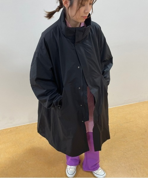 FREAK'S STORE(フリークスストア)の「ライナー付CT(ミリタリージャケット・レディース・ブラック/キャメル・フリ-)」の6枚目の写真