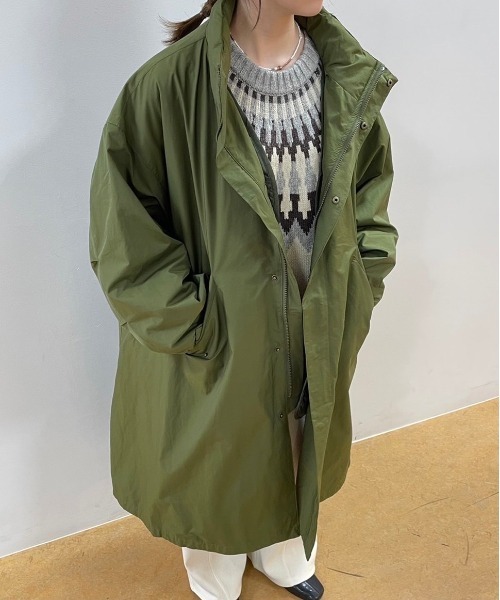 FREAK'S STORE(フリークスストア)の「ライナー付CT(ミリタリージャケット・レディース・ブラック/キャメル・フリ-)」の20枚目の写真