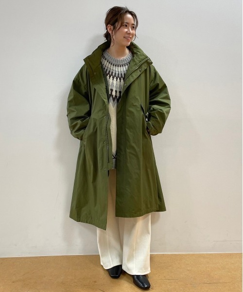 FREAK'S STORE(フリークスストア)の「ライナー付CT(ミリタリージャケット・レディース・ブラック/キャメル・フリ-)」の16枚目の写真