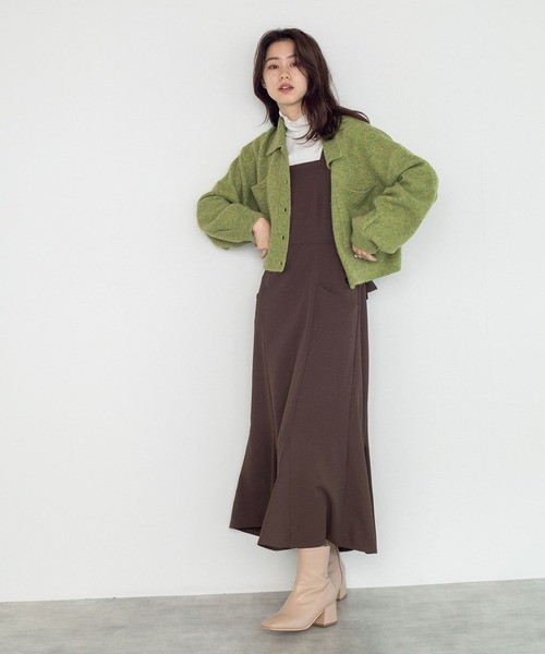 w closet（ダブルクローゼット）の「アウトロックタートルネックプルオーバー（Tシャツ/カットソー・レディース・ブラック/オフホワイト/グリーン/ラベンダー/イエロー系その他・FREE）」の8枚目の写真