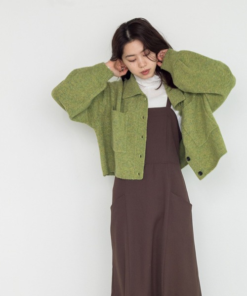 w closet（ダブルクローゼット）の「アウトロックタートルネックプルオーバー（Tシャツ/カットソー・レディース・ブラック/オフホワイト/グリーン/ラベンダー/イエロー系その他・FREE）」の10枚目の写真