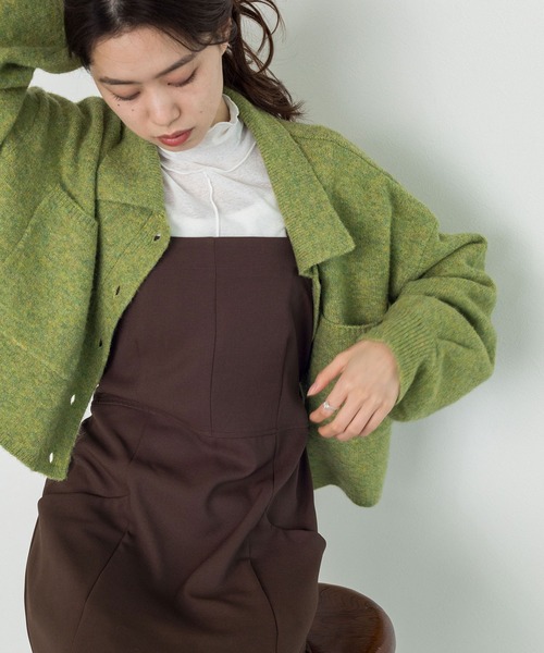 w closet（ダブルクローゼット）の「アウトロックタートルネックプルオーバー（Tシャツ/カットソー・レディース・ブラック/オフホワイト/グリーン/ラベンダー/イエロー系その他・FREE）」の12枚目の写真