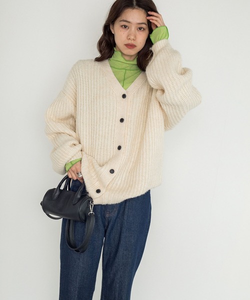 w closet（ダブルクローゼット）の「アウトロックタートルネックプルオーバー（Tシャツ/カットソー・レディース・ブラック/オフホワイト/グリーン/ラベンダー/イエロー系その他・FREE）」の17枚目の写真