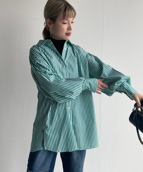 w closet（ダブルクローゼット）の「アウトロックタートルネックプルオーバー（Tシャツ/カットソー・レディース・ブラック/オフホワイト/グリーン/ラベンダー/イエロー系その他・FREE）」の20枚目の写真