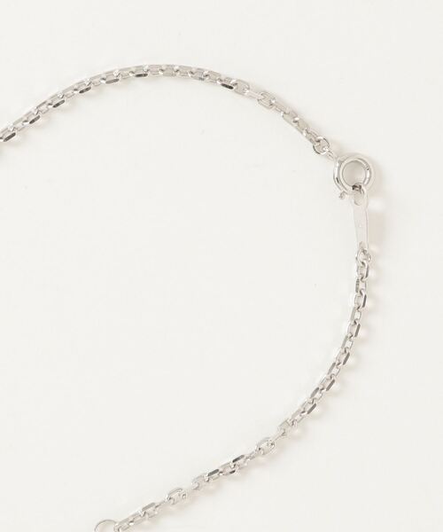 LION HEART(ライオンハート)の「LH for Gift ロゴダブルリングネックレス/コンビネーションカラー/シルバー925(ネックレス・メンズ・シルバー×ブラック・50cm)」の7枚目の写真