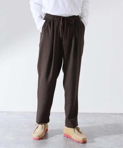 JOURNAL STANDARD relume(ジャーナルスタンダード レリューム)の「TECH WOOL WASHABLE スラックス(スラックス・メンズ・ブラック/ブラウン/ベージュ・SMALL/MEDIUM/LARGE)」の1枚目の写真